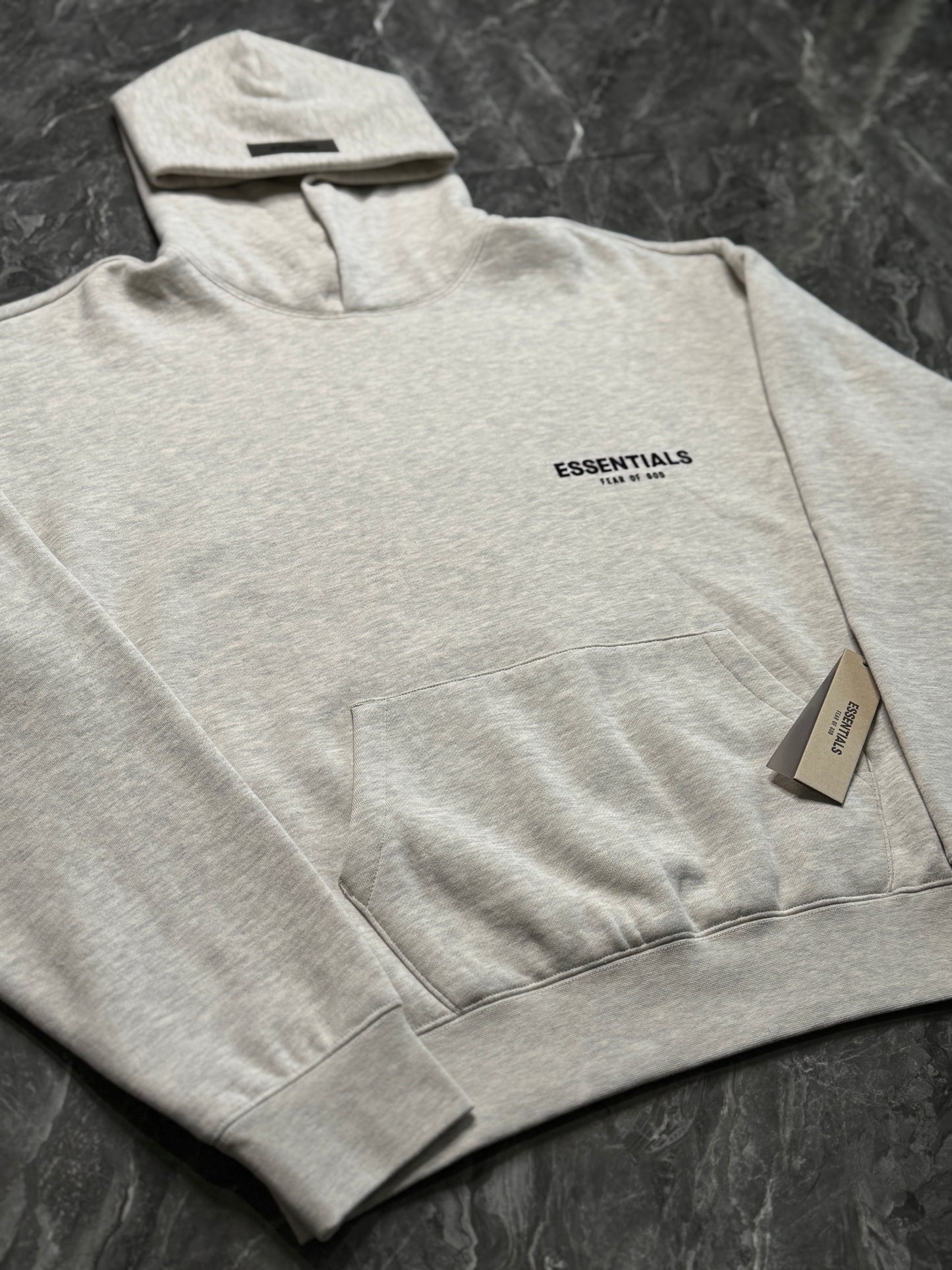 Essentials Light Oatmeal Hoodie