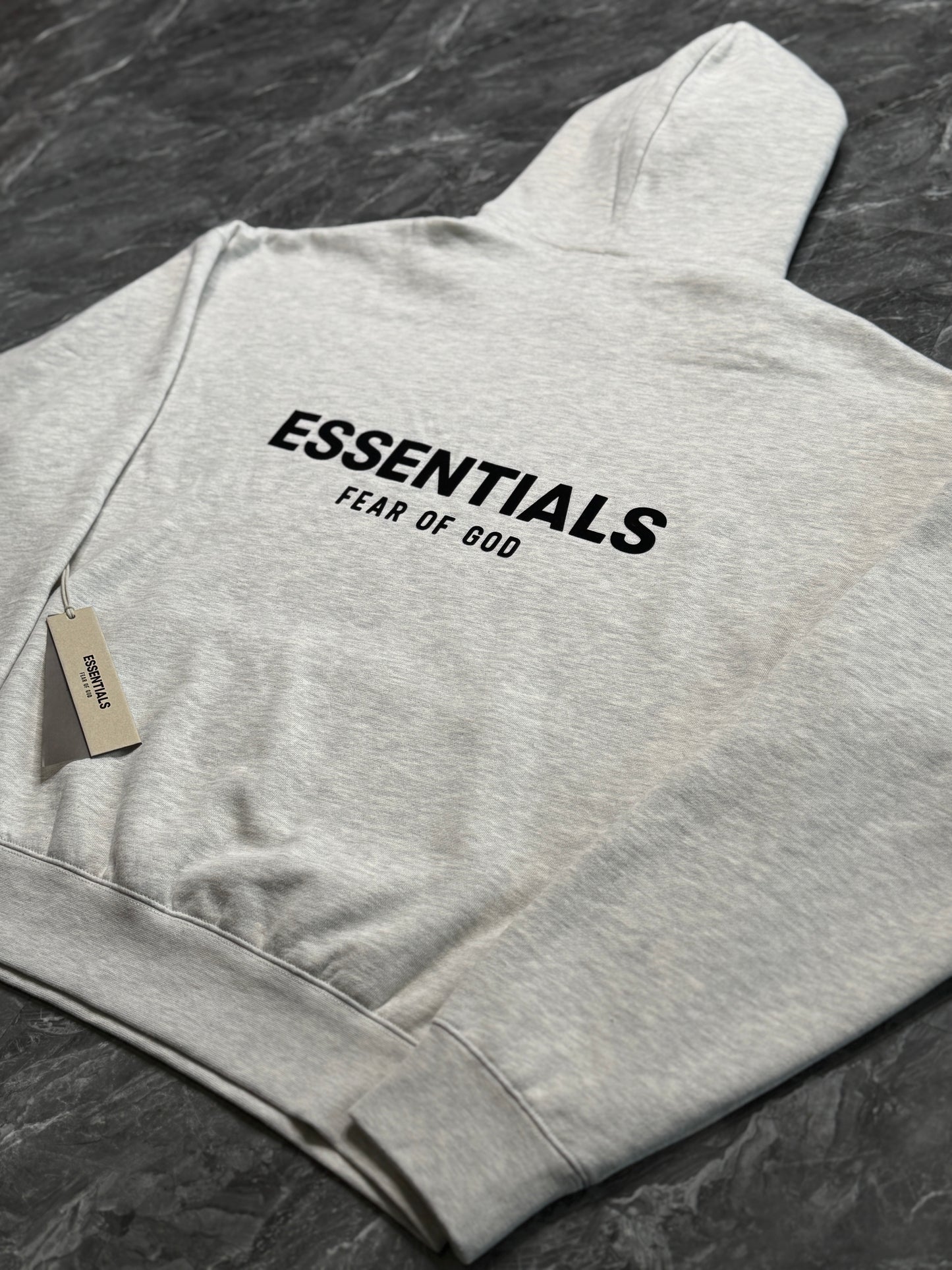 Essentials Light Oatmeal Hoodie