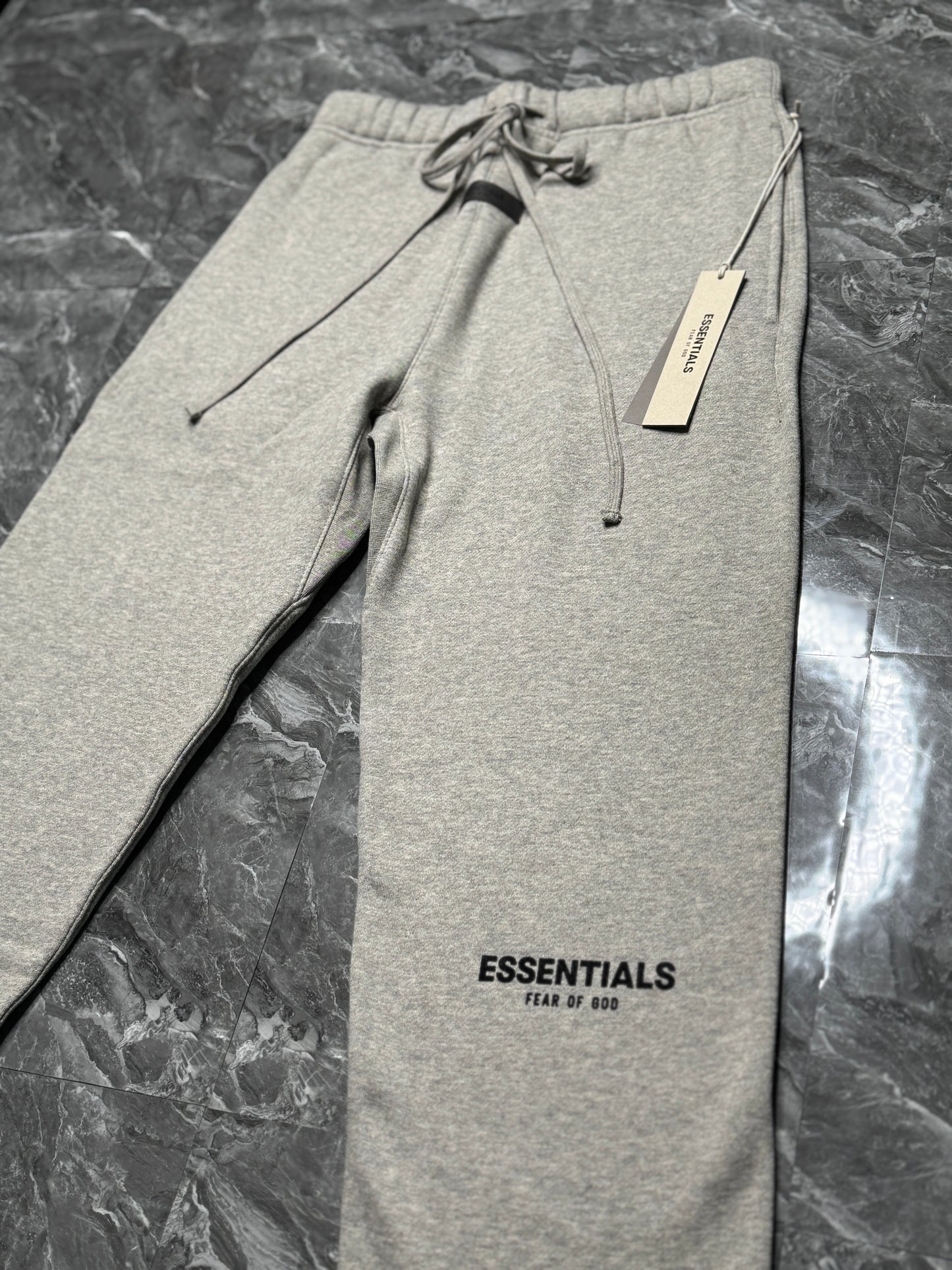 Essentials Dark Oatmeal Sweatpants