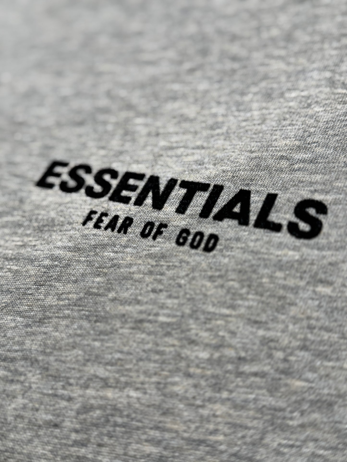 Essentials Dark Oatmeal Tee