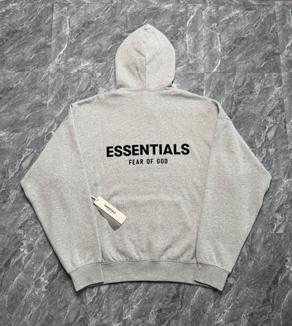 Essentials Dark Oatmeal Hoodie