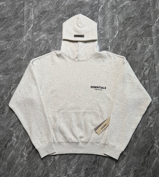 Essentials Light Oatmeal Hoodie