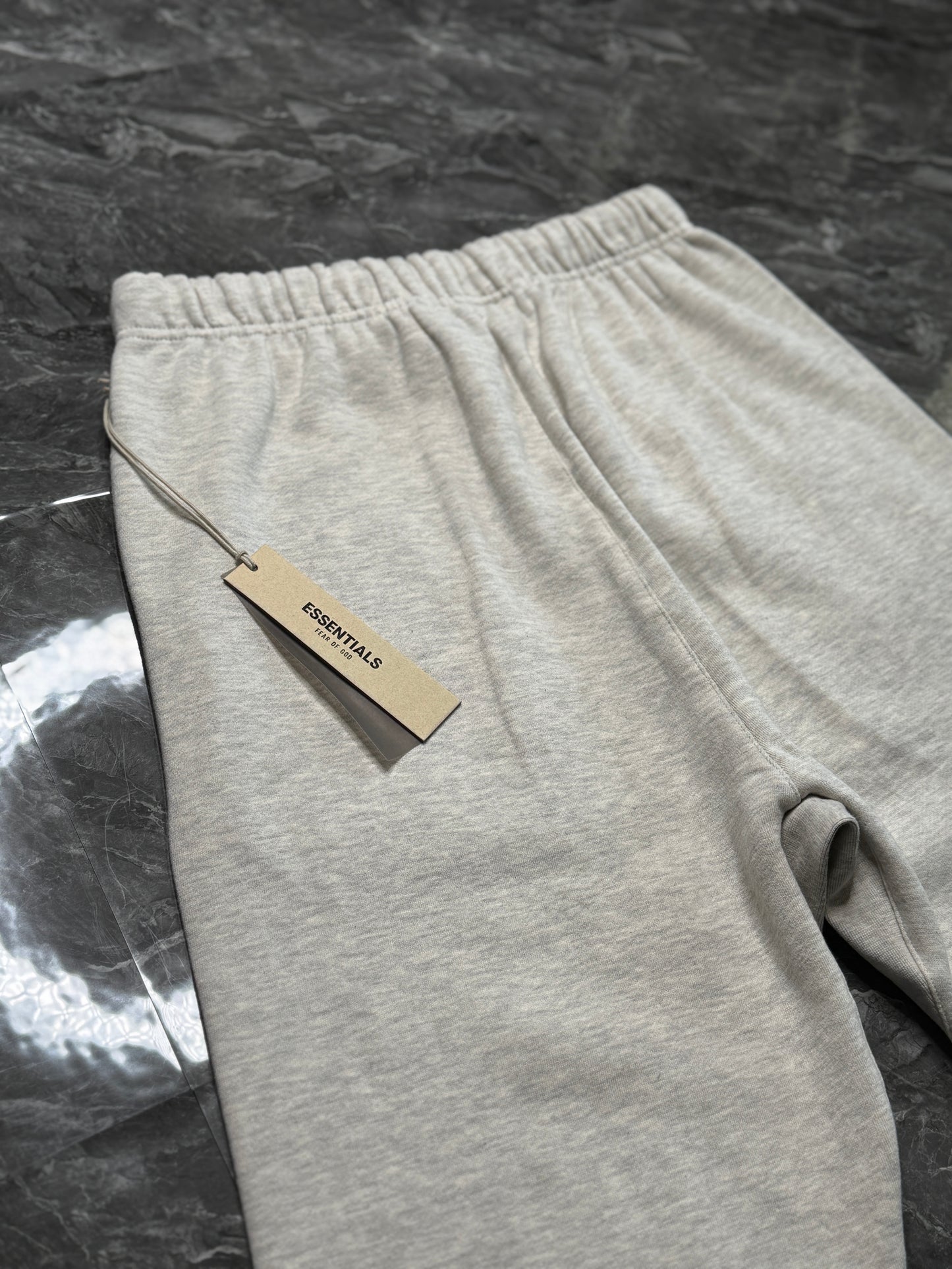 Essentials Light Oatmeal Sweatpants