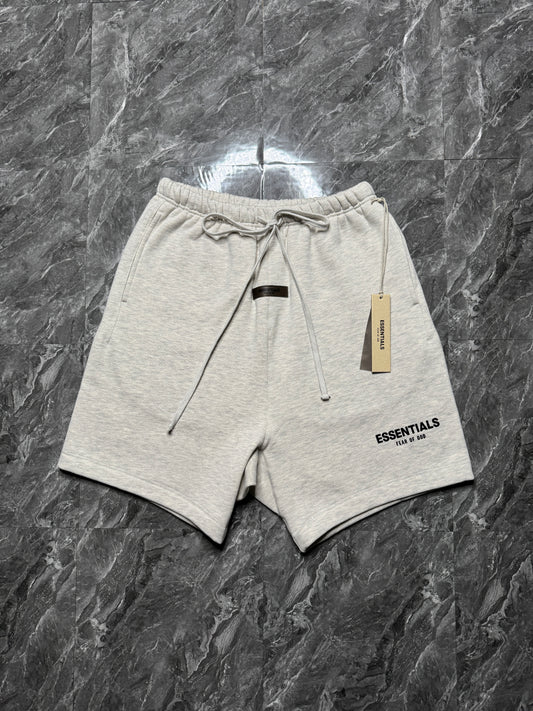 Essentials Light Oatmeal Sweatshorts
