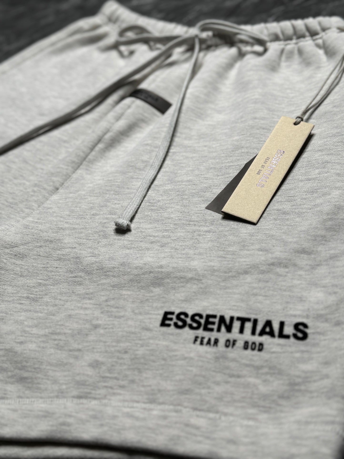 Essentials Light Oatmeal Sweatshorts