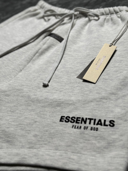 Essentials Light Oatmeal Sweatshorts