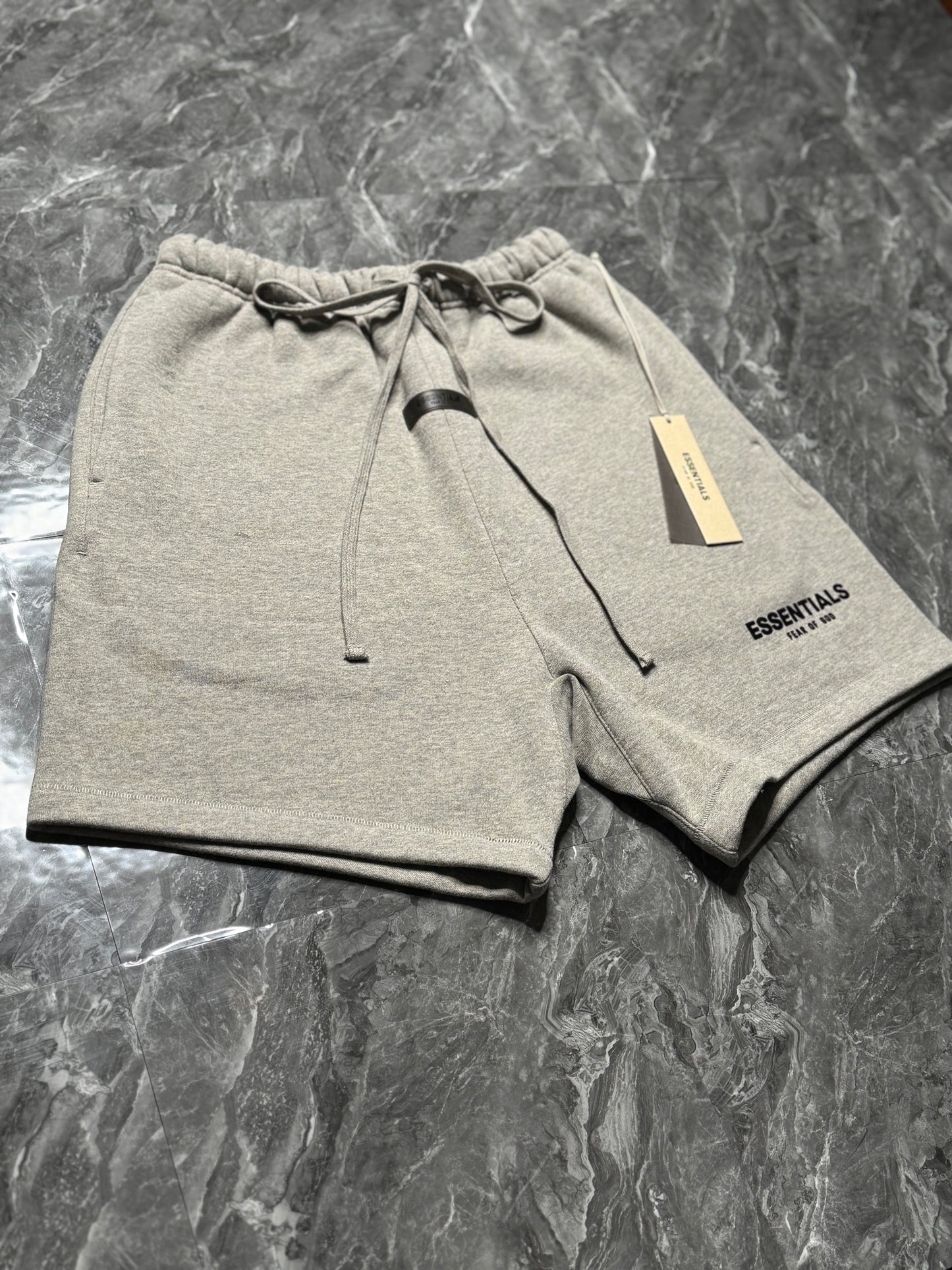 Essentials Dark Oatmeal Sweatshorts
