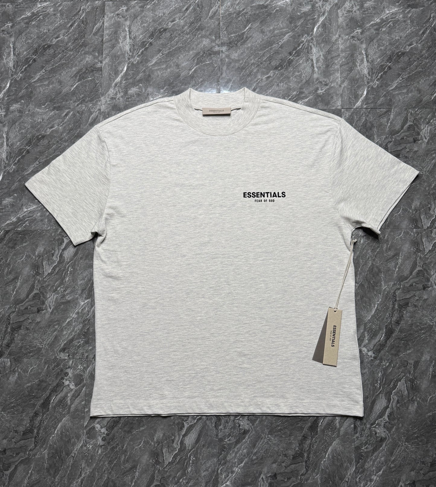 Essentials Light Oatmeal Tee