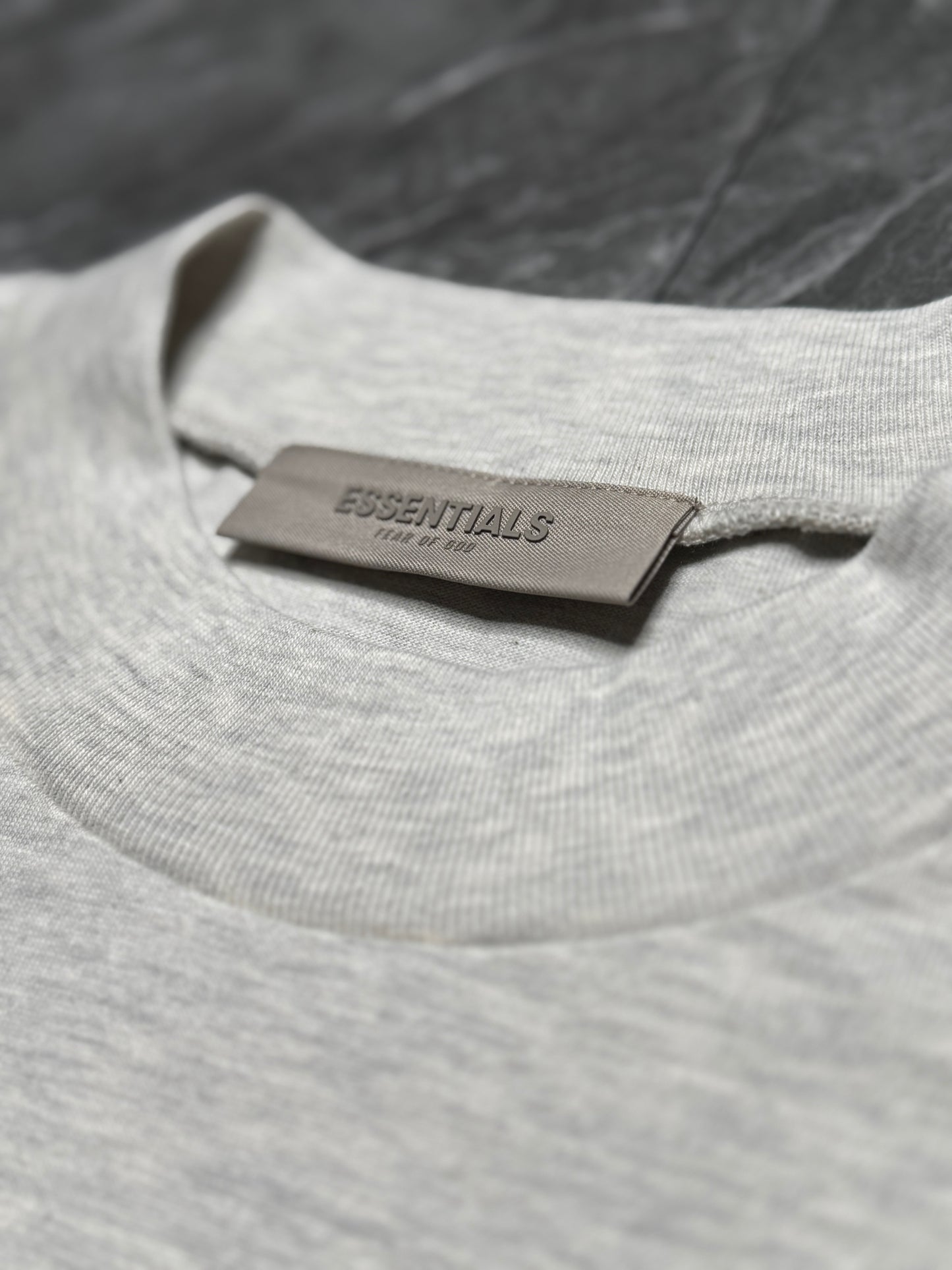 Essentials Light Oatmeal Tee