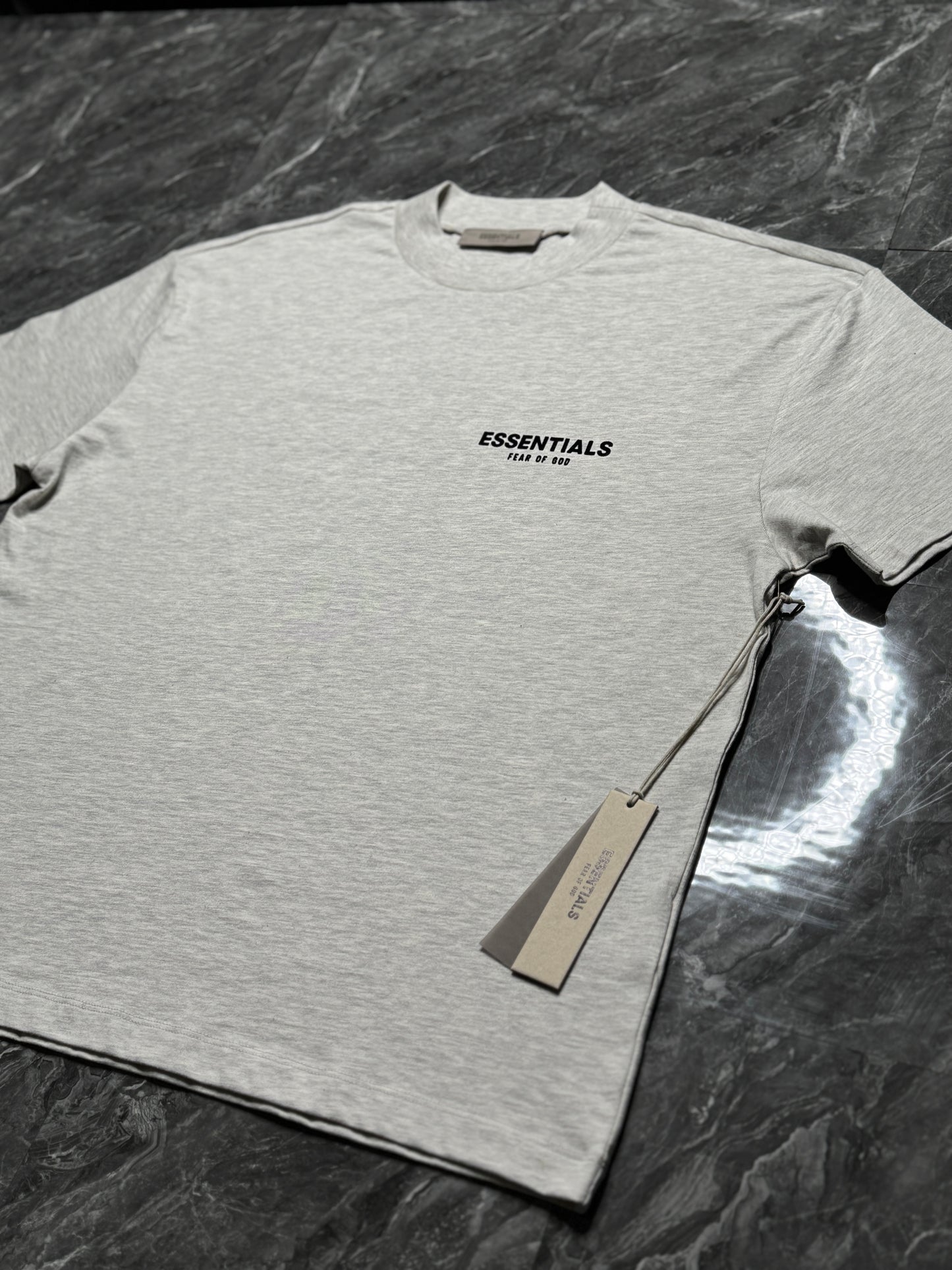 Essentials Light Oatmeal Tee