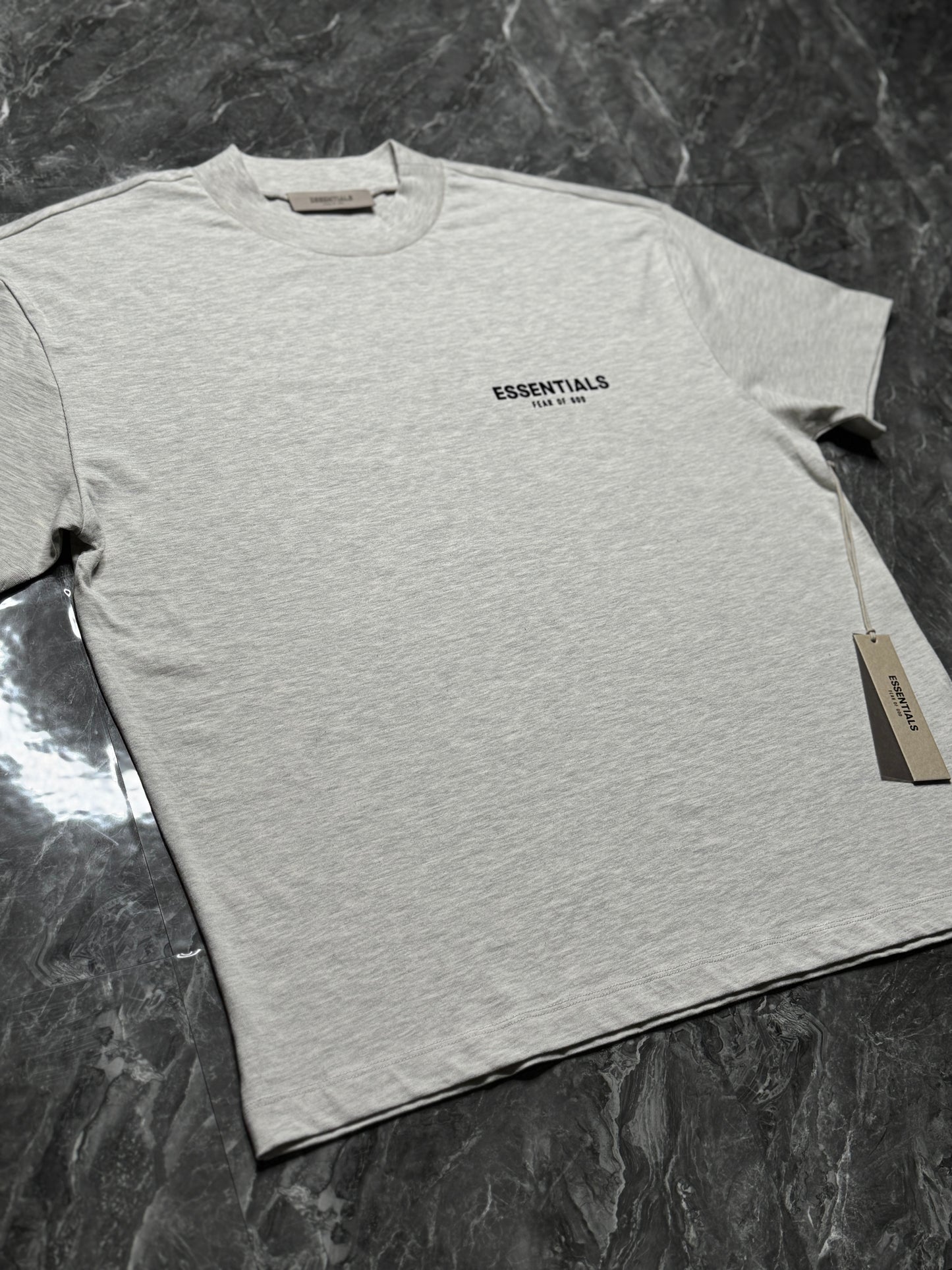 Essentials Light Oatmeal Tee