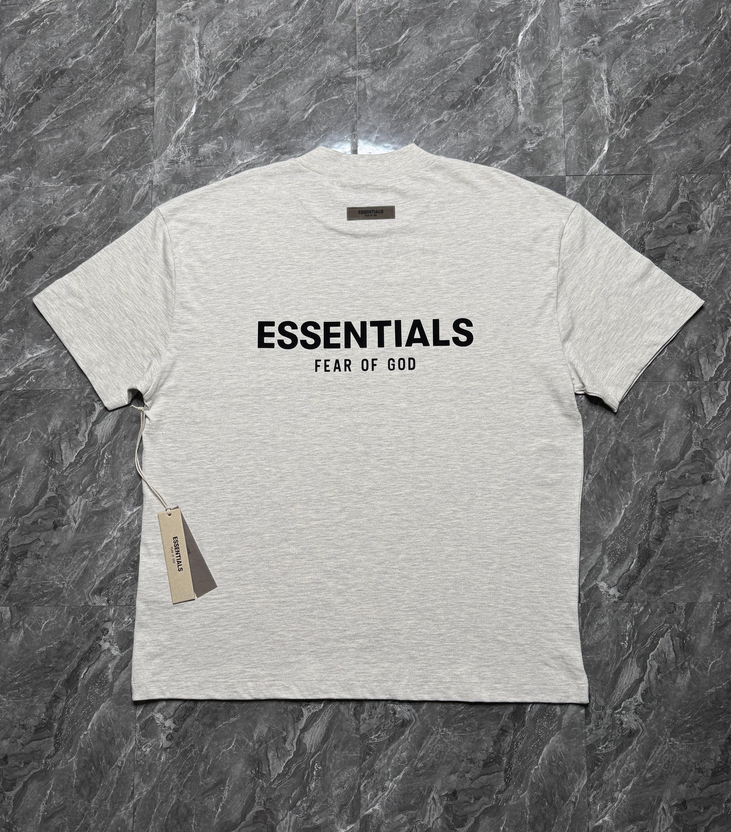 Essentials Light Oatmeal Tee