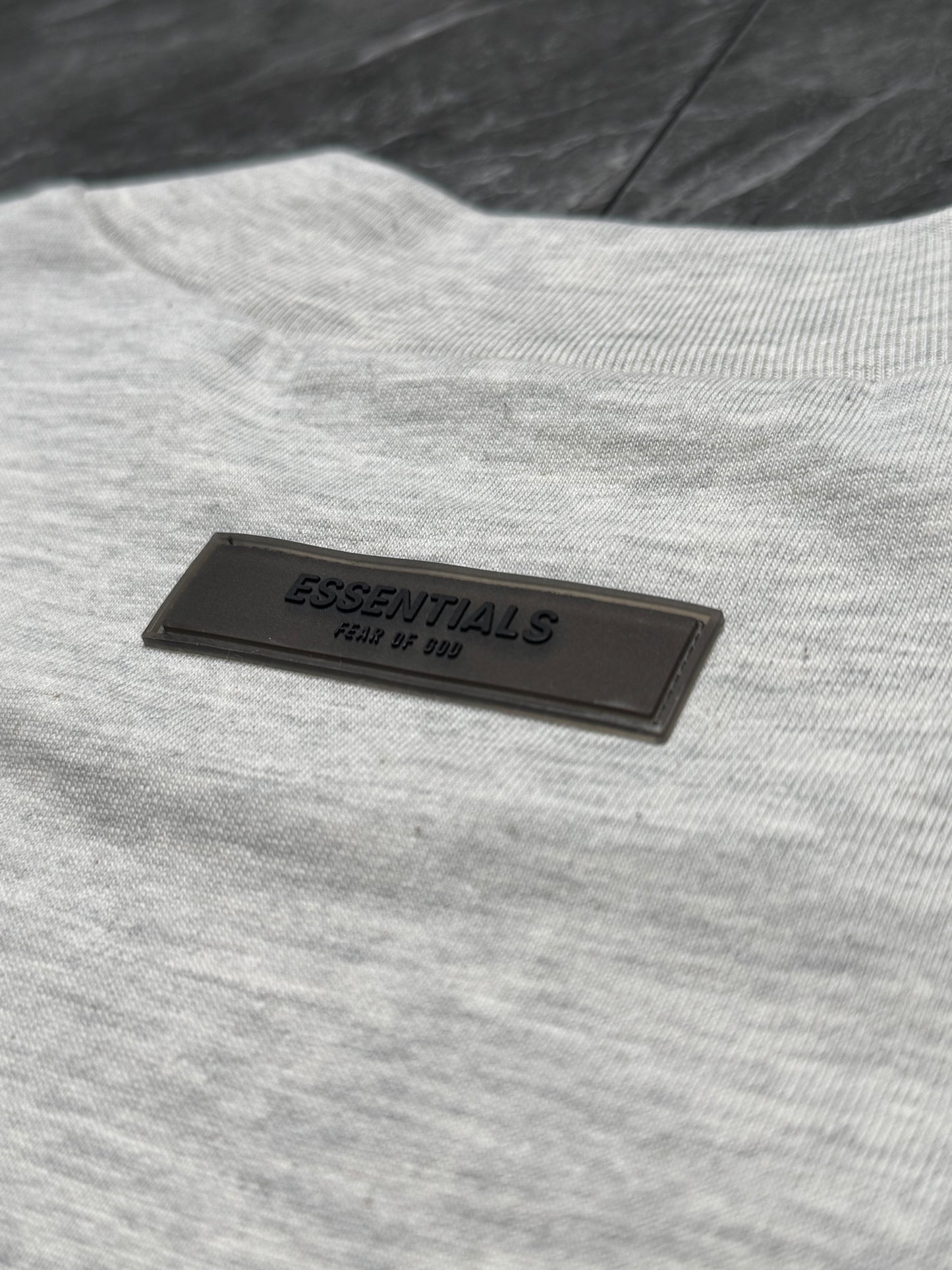 Essentials Light Oatmeal Tee