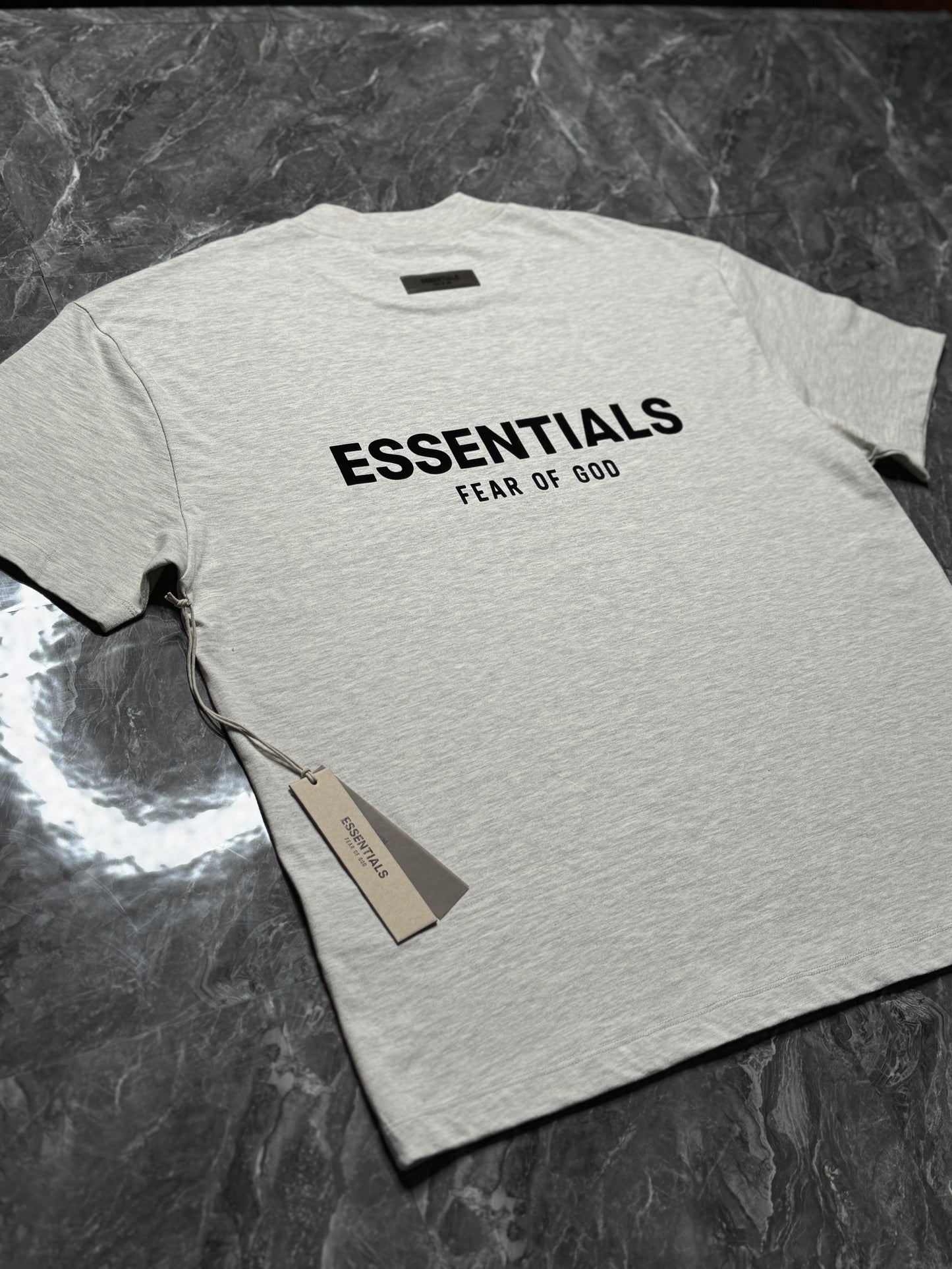 Essentials Light Oatmeal Tee