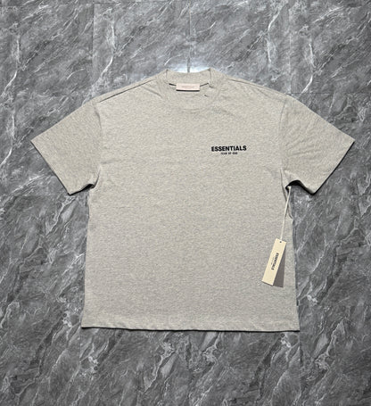 Essentials Dark Oatmeal Tee