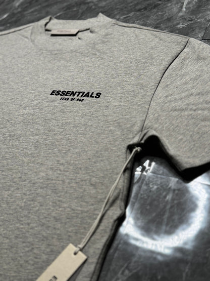 Essentials Dark Oatmeal Tee