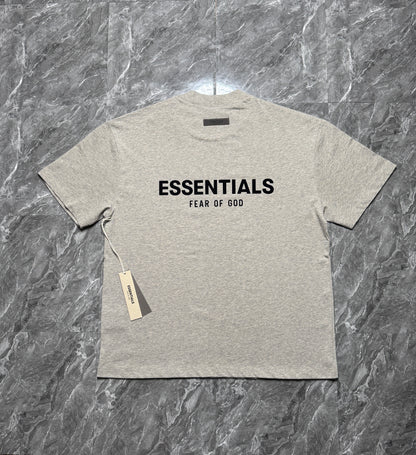Essentials Dark Oatmeal Tee
