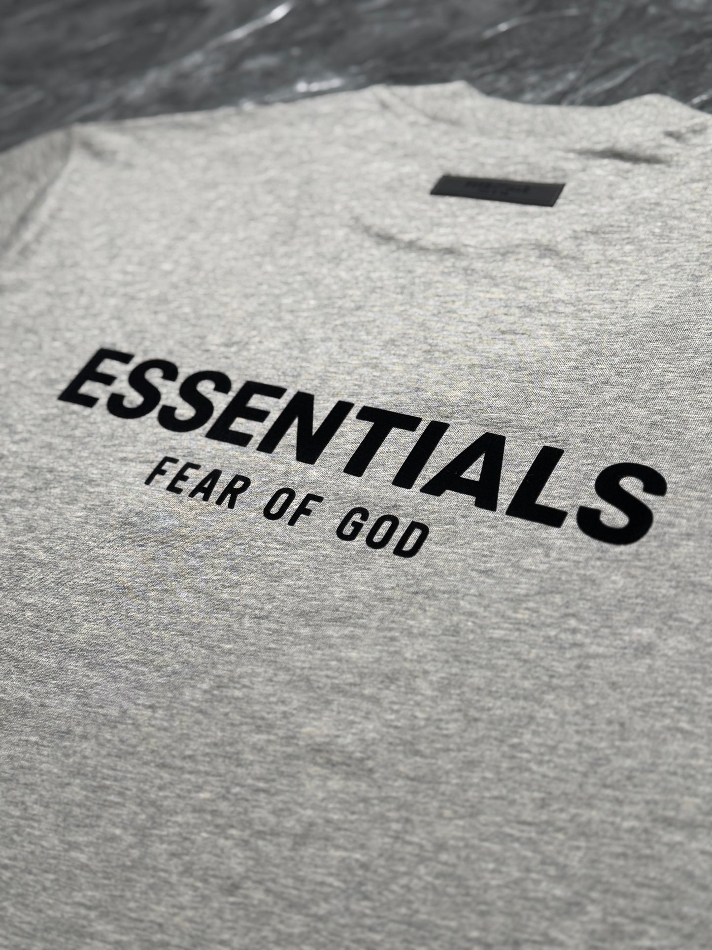 Essentials Dark Oatmeal Tee