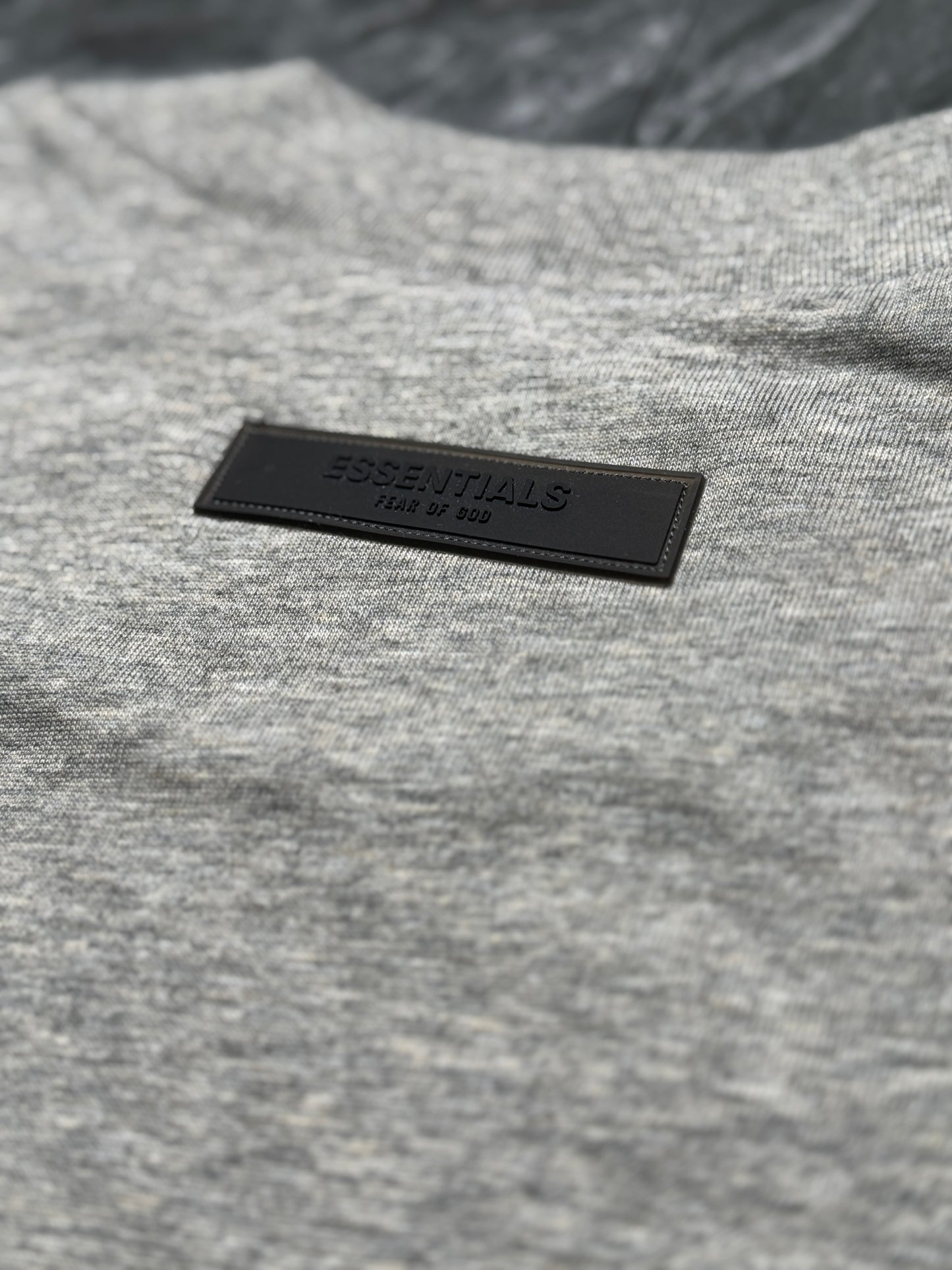 Essentials Dark Oatmeal Tee