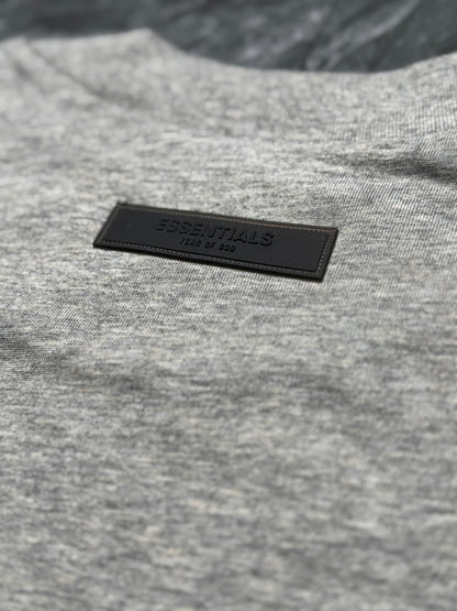 Essentials Dark Oatmeal Tee